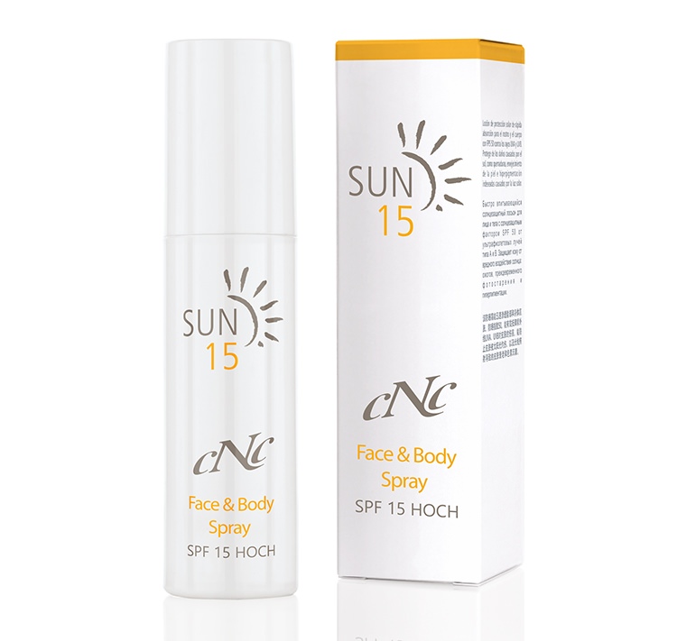 CNC Sun Face & Body Spray SPF15