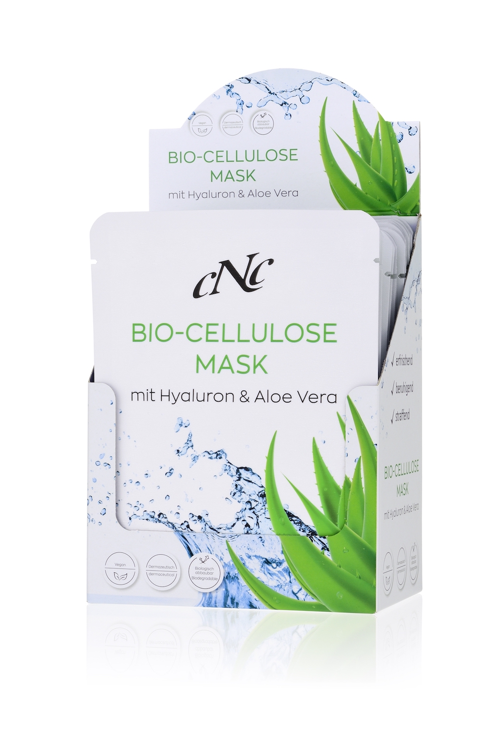 CNC Bio-Cellulose Mask mit Hyaluron & Aloe Vera