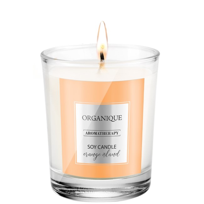 Organique Soy Candle orange island klein