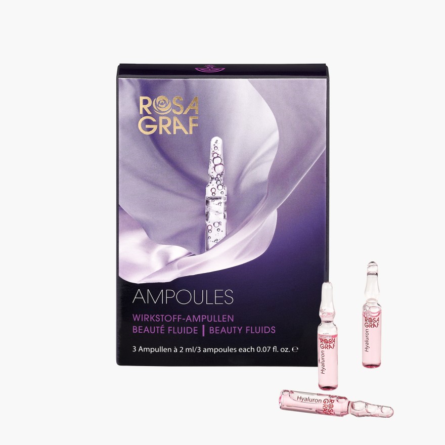 Rosa Graf Ampoules Hyaluronic Acid rosa 3er