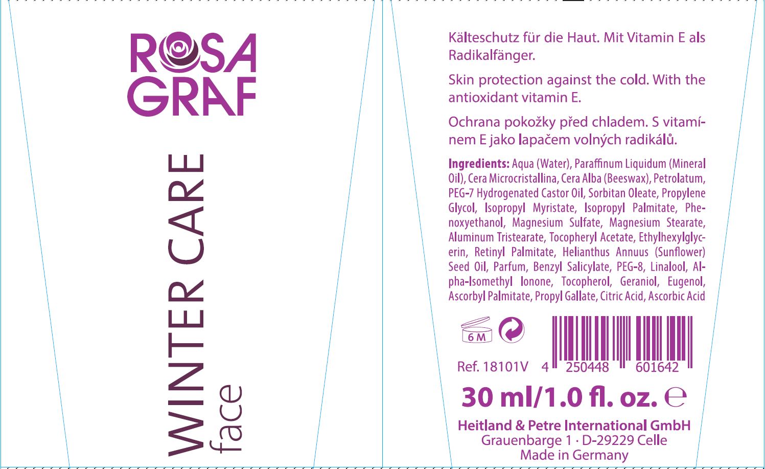 Rosa Graf Winter Care face 5 x 30 ml