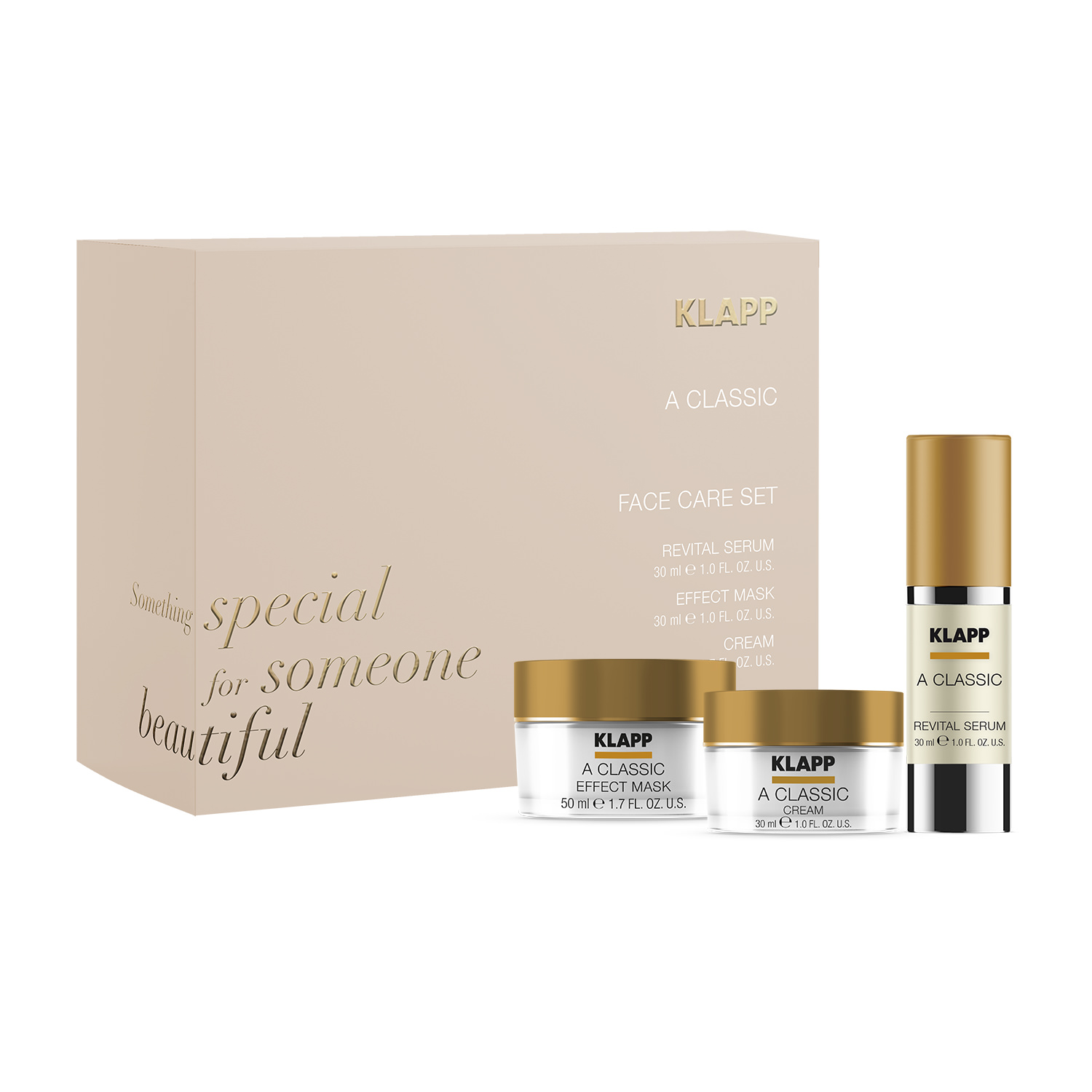 Klapp A Classic Face Care Set - Weihnachten