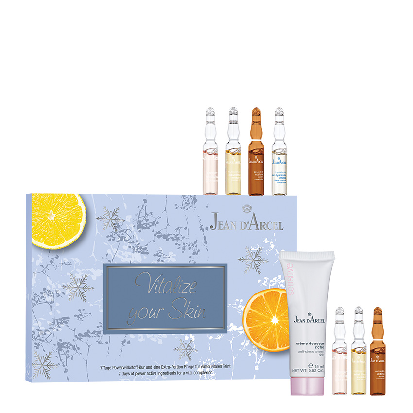 Jean D´Arcel Vitalize your Skin Winterampullen 2021