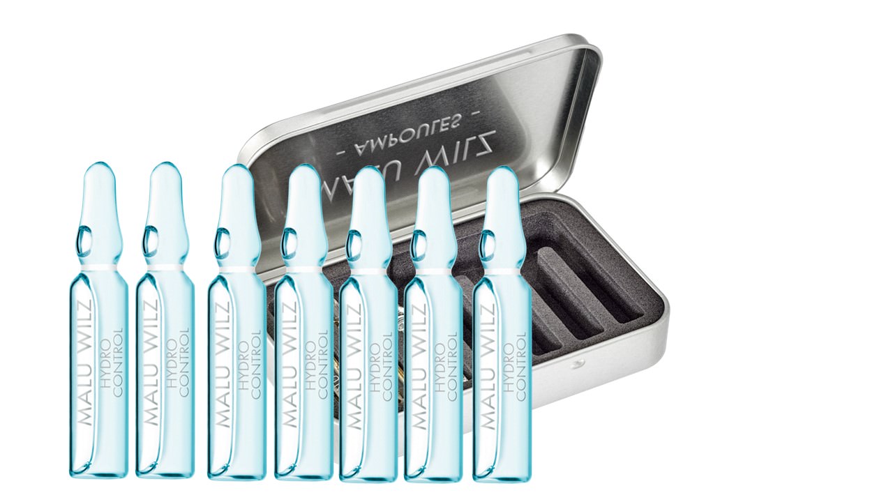 Malu Wilz Hydro Control Ampulle  7 x 2 ml + tin box