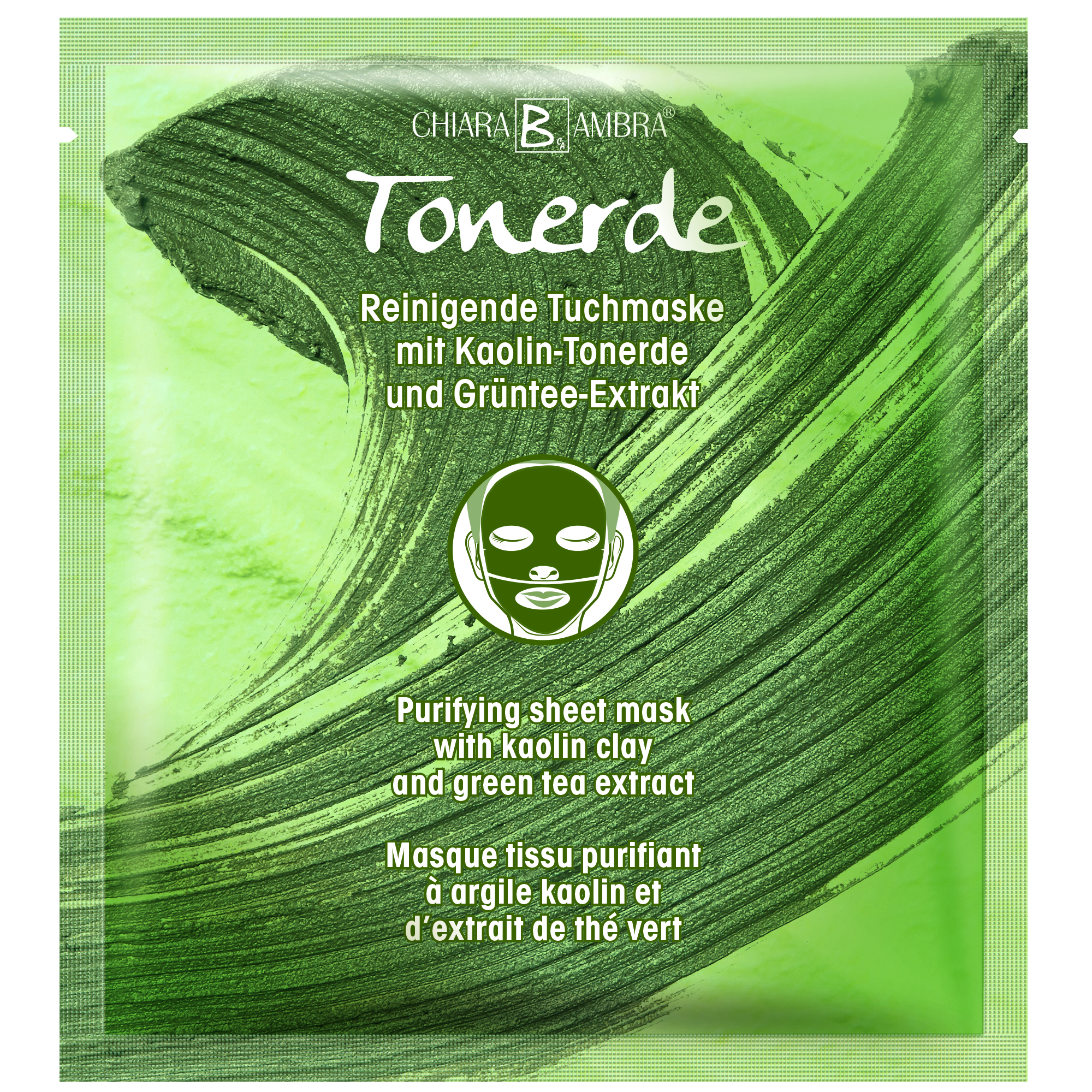 CHIARA AMBRA® Reinigende Tuchmaske