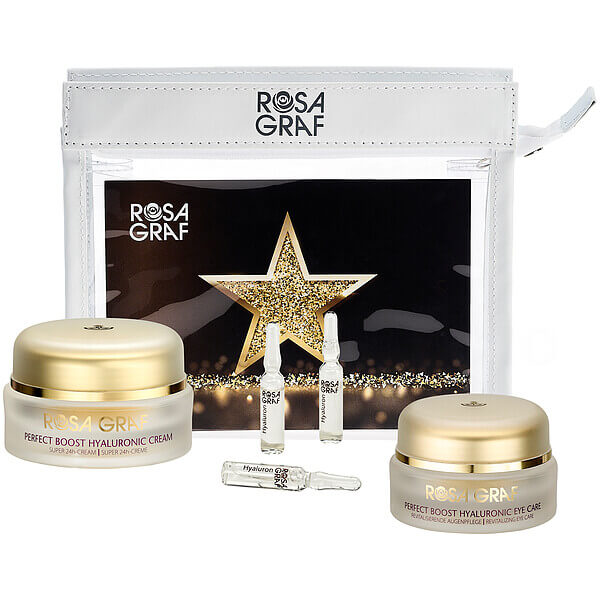 Rosa Graf Perfect Boost Tasche: Cream (50 ml) + Eye Care + 3 Ampullen