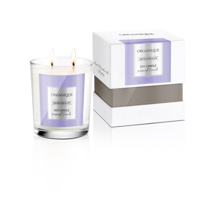 Organique Soy Candle sensual touch groß