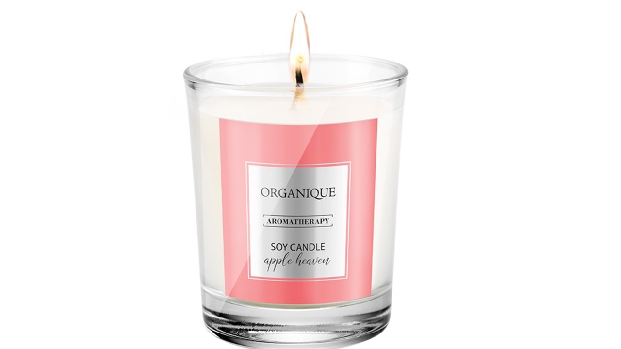 Organique Soy Candle apple heaven klein