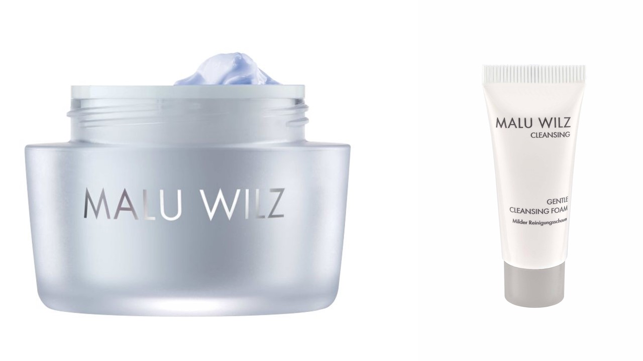 Malu Wilz Hyaluronic active+ Cream soft + cleansing foam 10 ml
