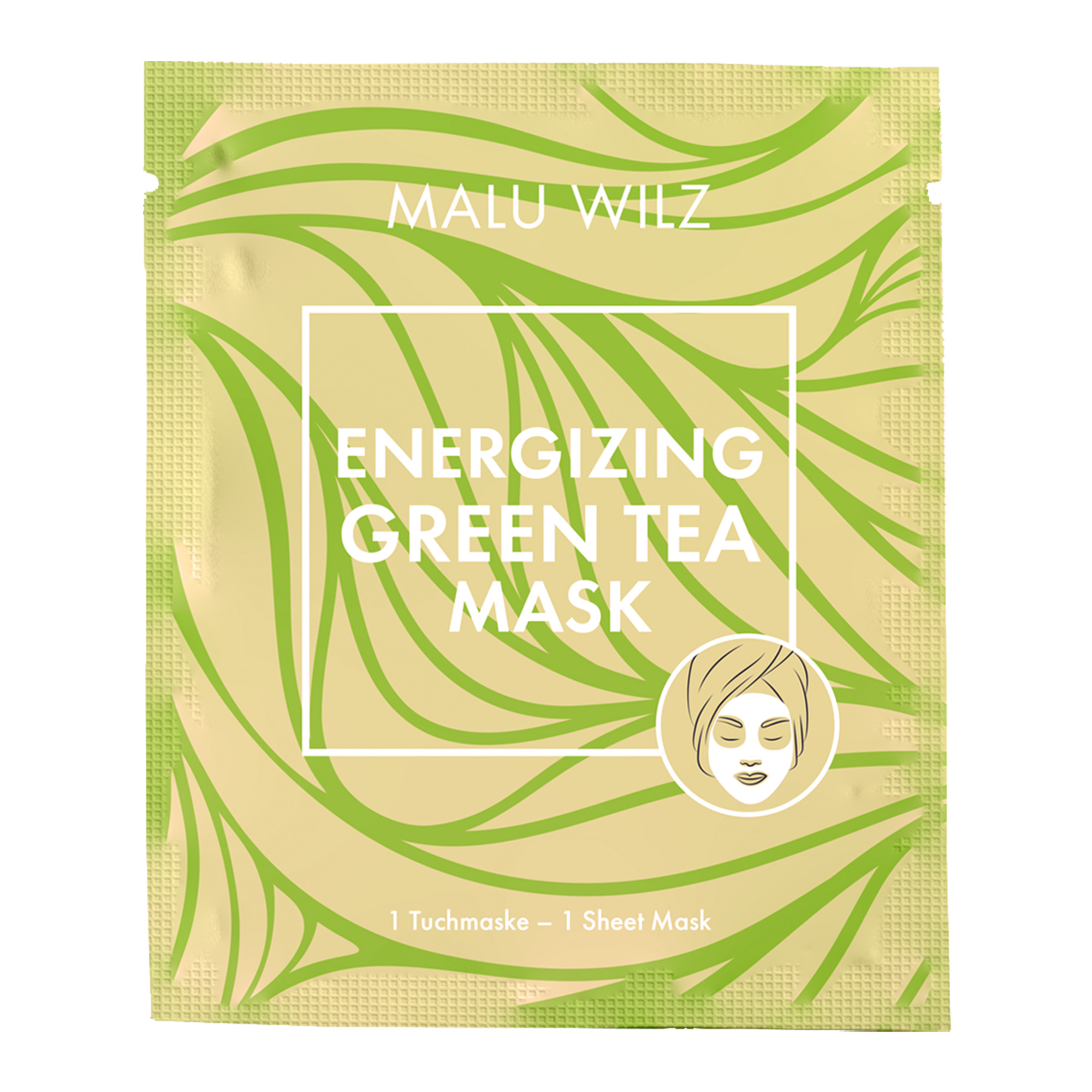 Malu Wilz Energizing Green Tea Mask 1Stk Malu Wilz Energizing Green Tea Mask 1Stk