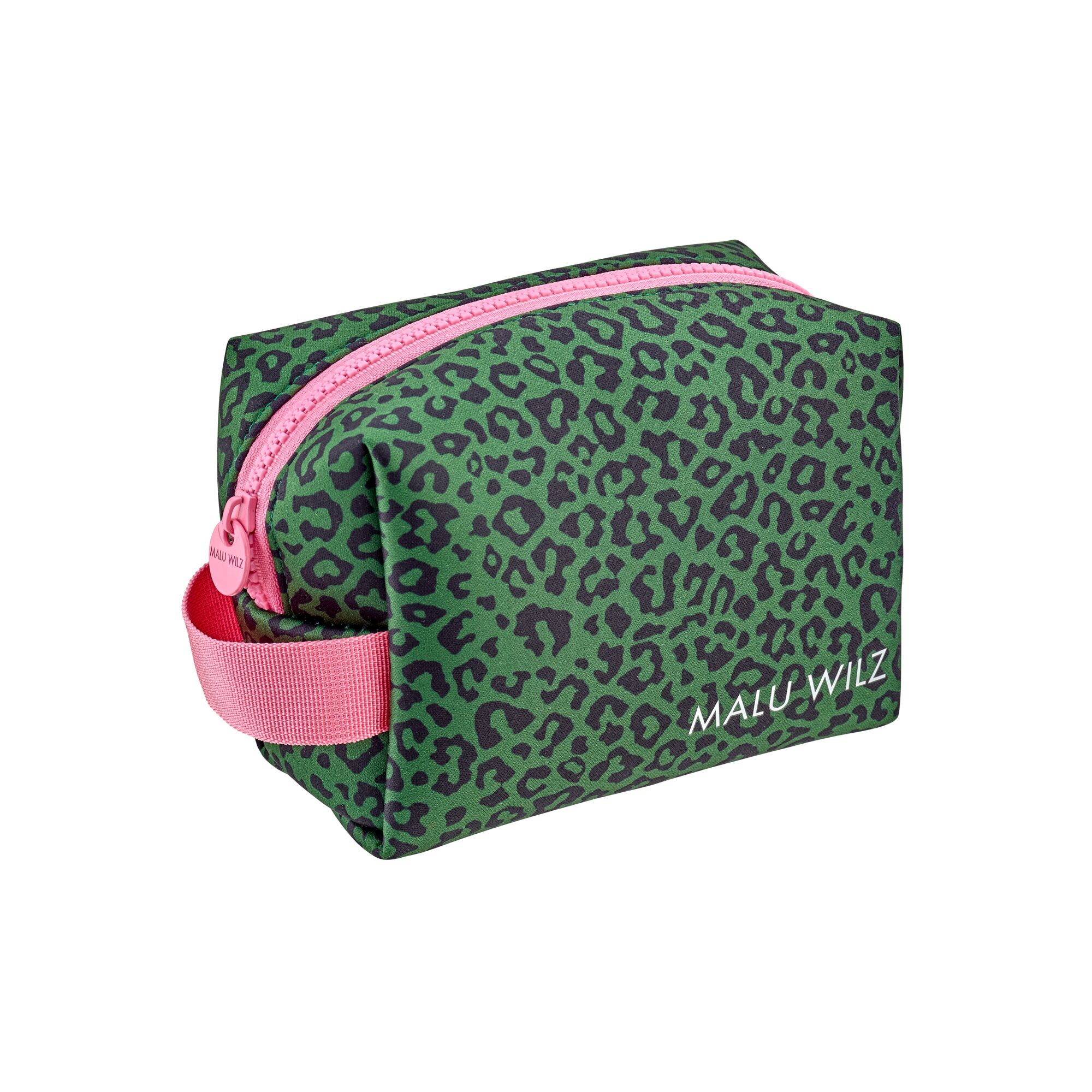 Websize PNG-99064-Kosmetiktasche-Gold-Malu-Wilz Malu Wilz Kosmetiktasche Neopren Leo grün