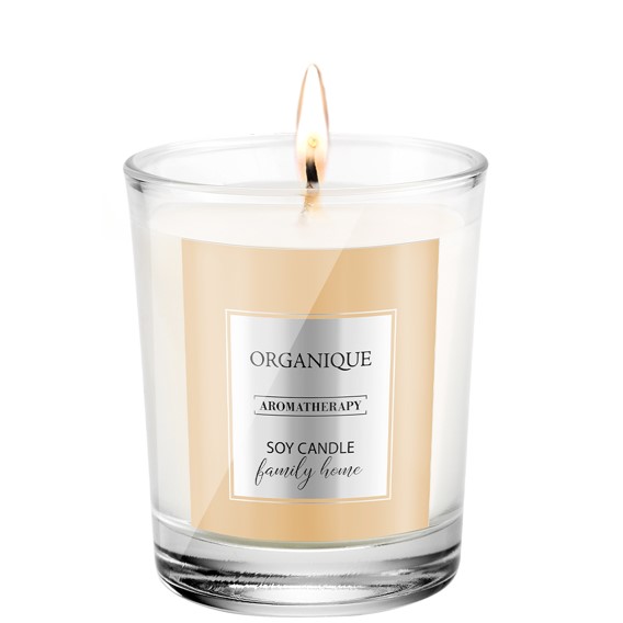 Organique Soy Candle family home  klein