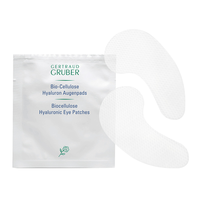 Gertraud Gruber Bio-Cellulose Hyaluron Augenpads 1 x 2 STK