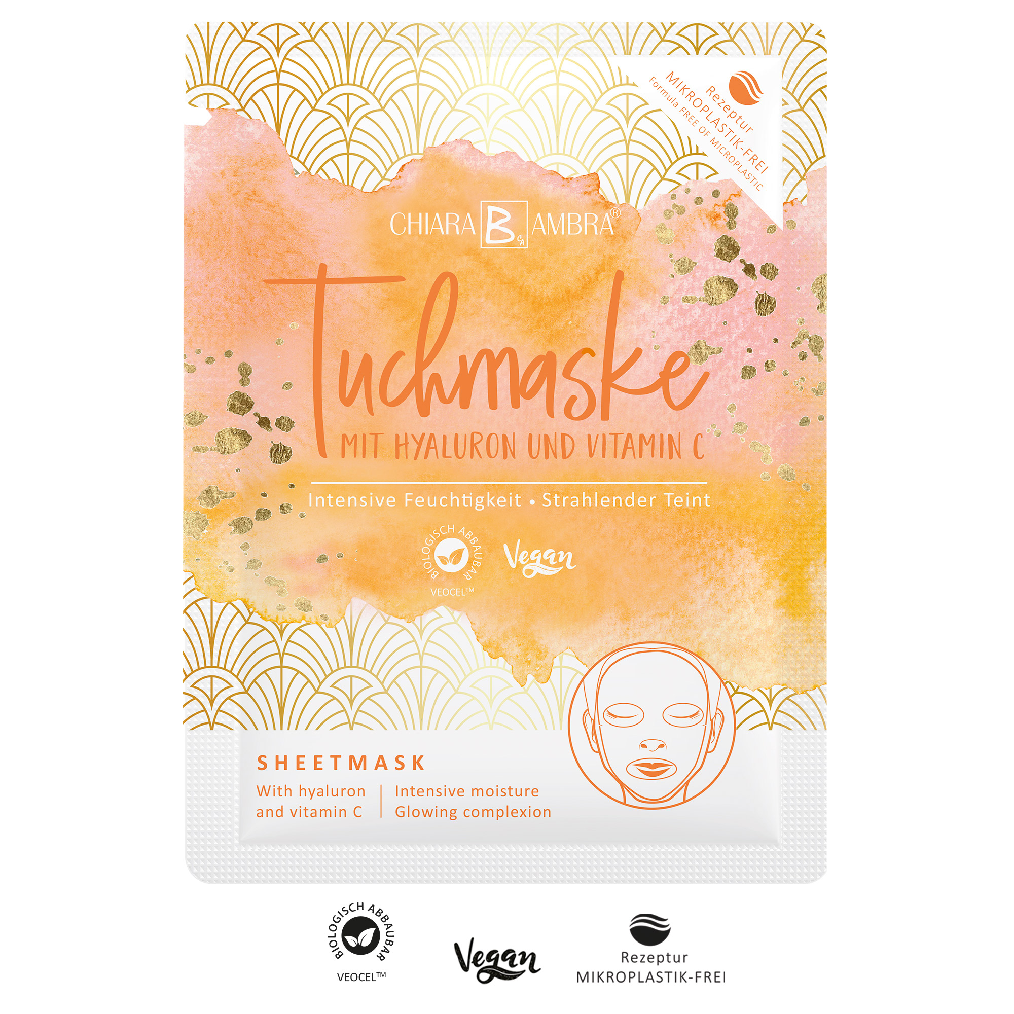 CHIARA AMBRA® Vitamin C Tuchmaske